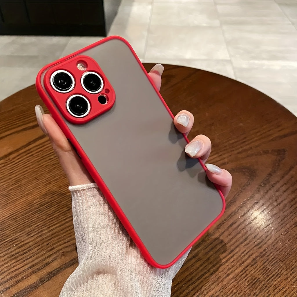 Funda Silicona Protectora Frosted iPhone