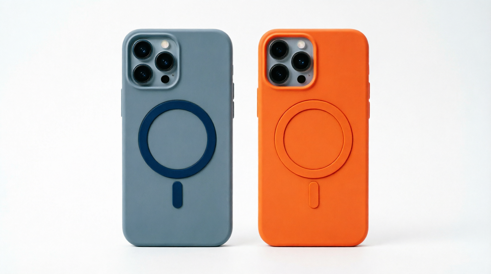 Funda de Tacto de lujo para teléfono MagSafe