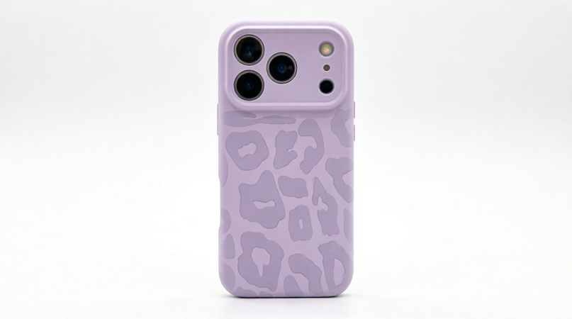 Funda estampado de leopardo