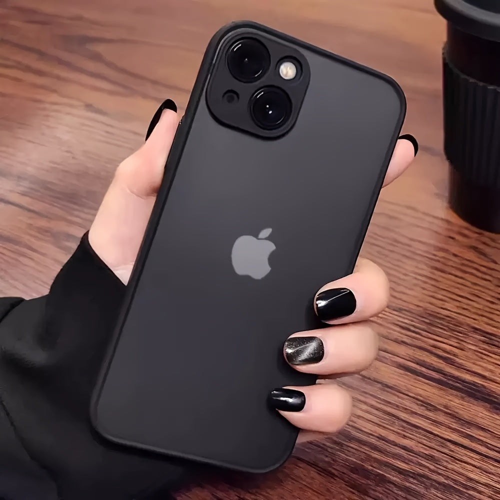 Funda Silicona Protectora Frosted iPhone
