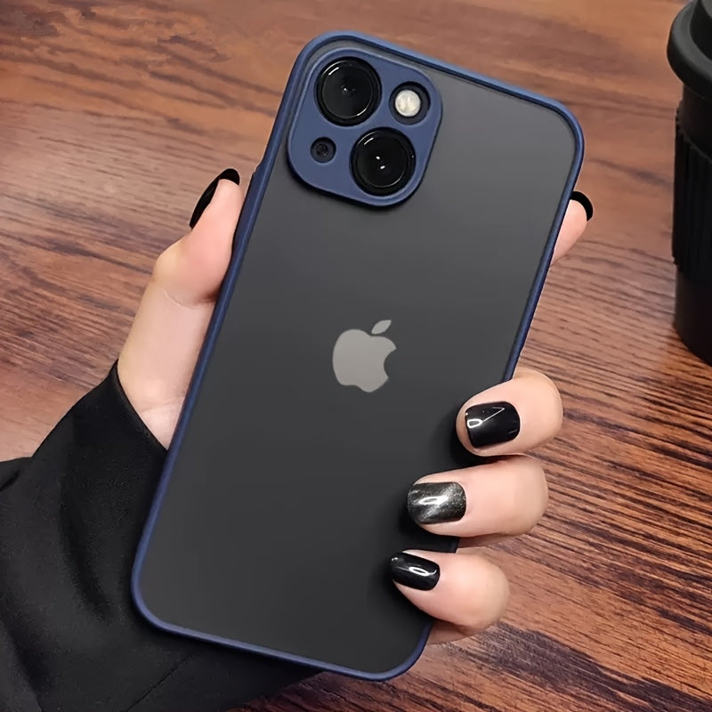 Funda Silicona Protectora Frosted iPhone