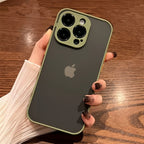 Funda Silicona Protectora Frosted iPhone