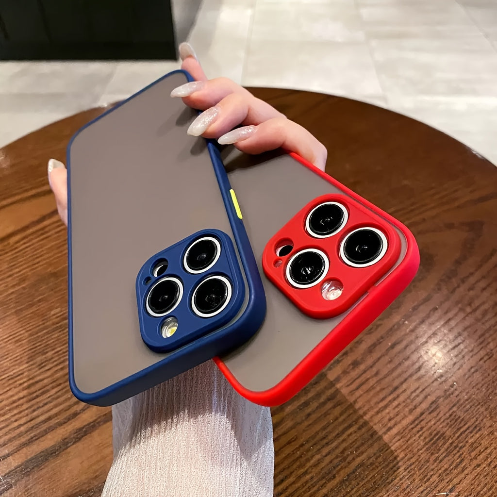 Funda Silicona Protectora Frosted iPhone
