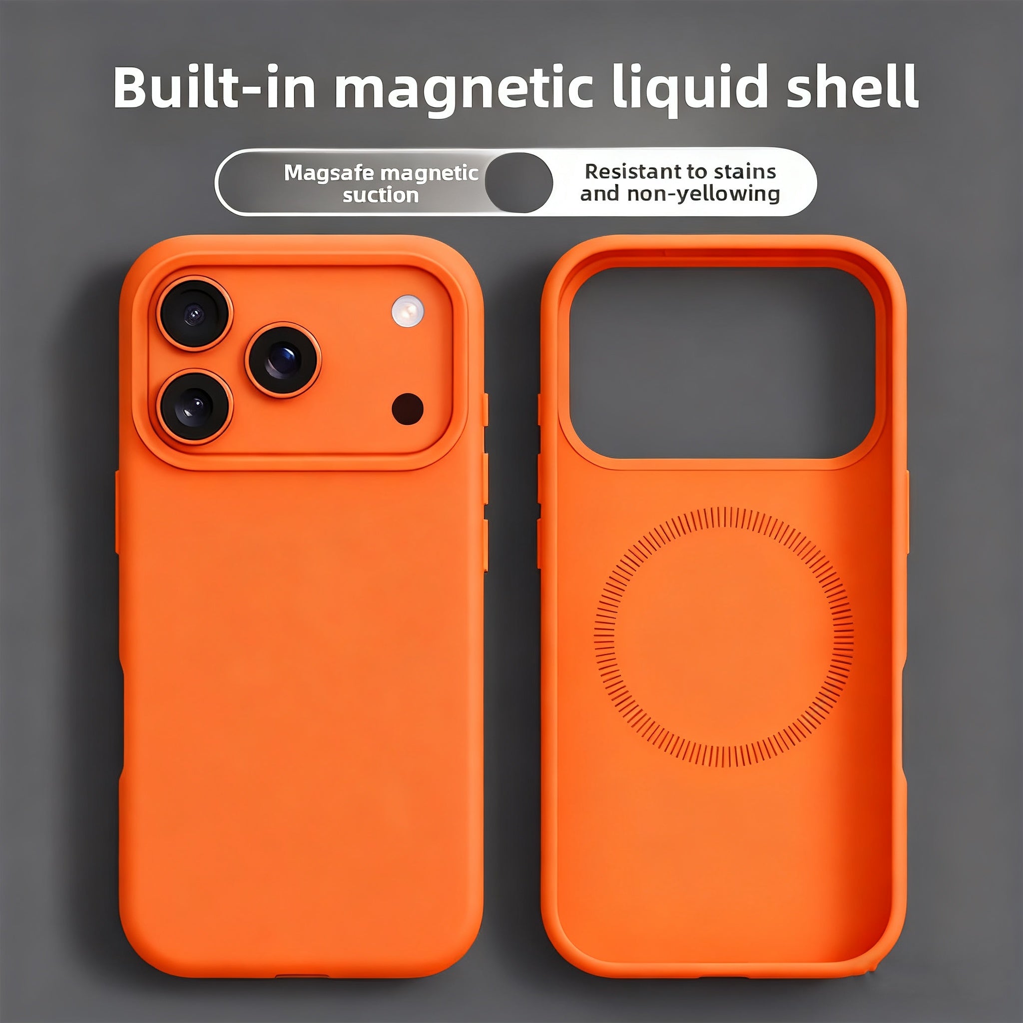 Funda Magnética Antigolpes para iPhone (Serie 13–17)