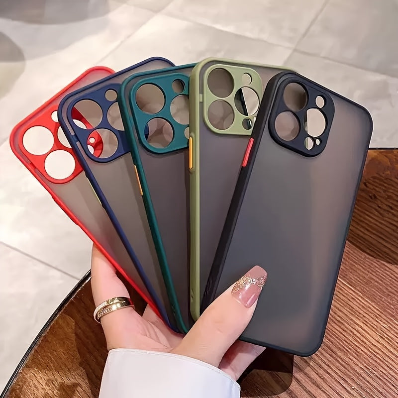 Funda Silicona Protectora Frosted iPhone