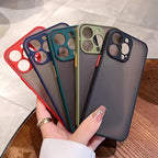 Funda Silicona Protectora Frosted iPhone
