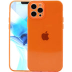 Funda transparente azul