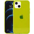Funda transparente azul