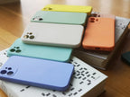 Funda de Silicona líquida de lujo a prueba de golpes
