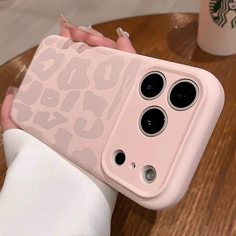 Funda estampado de leopardo