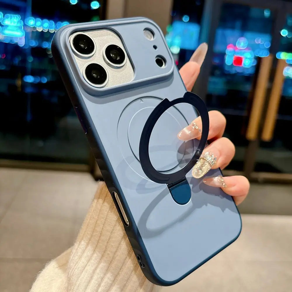 Funda de Tacto de lujo para teléfono MagSafe