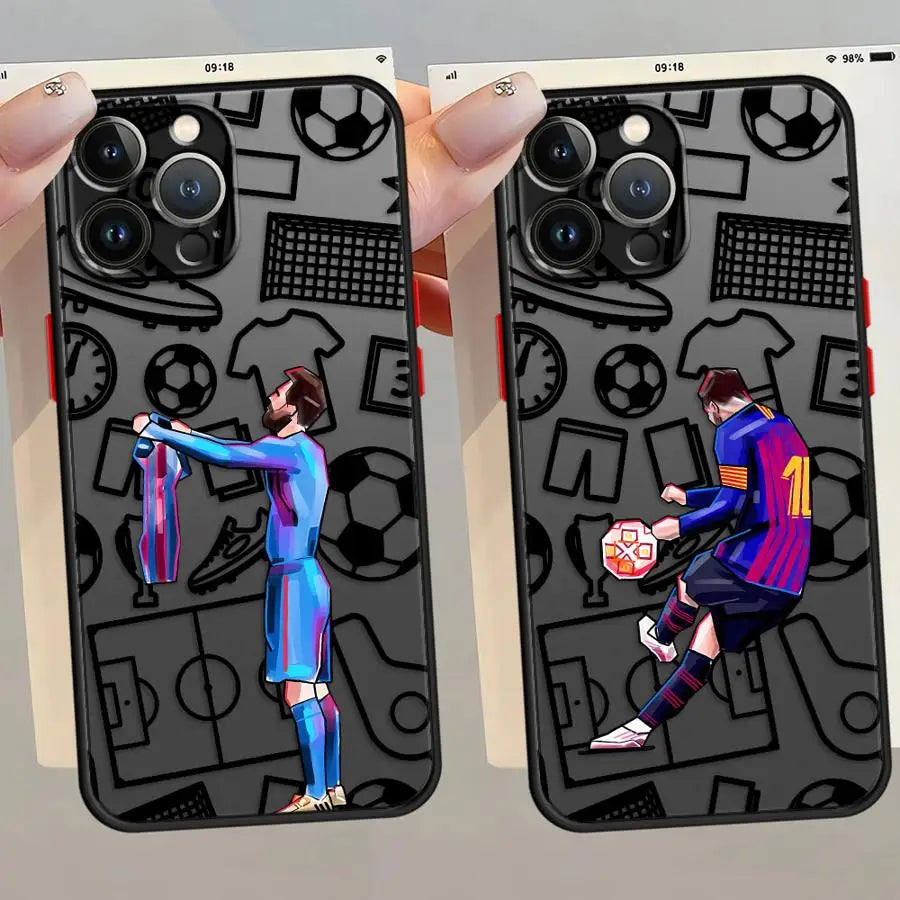 Funda Messi y Cristiano