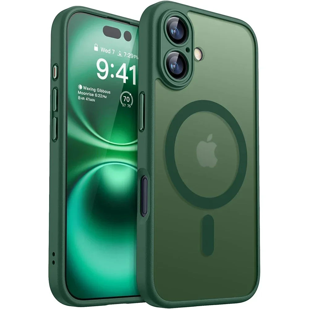 Funda Magnética Mate Translúcida Antigolpes