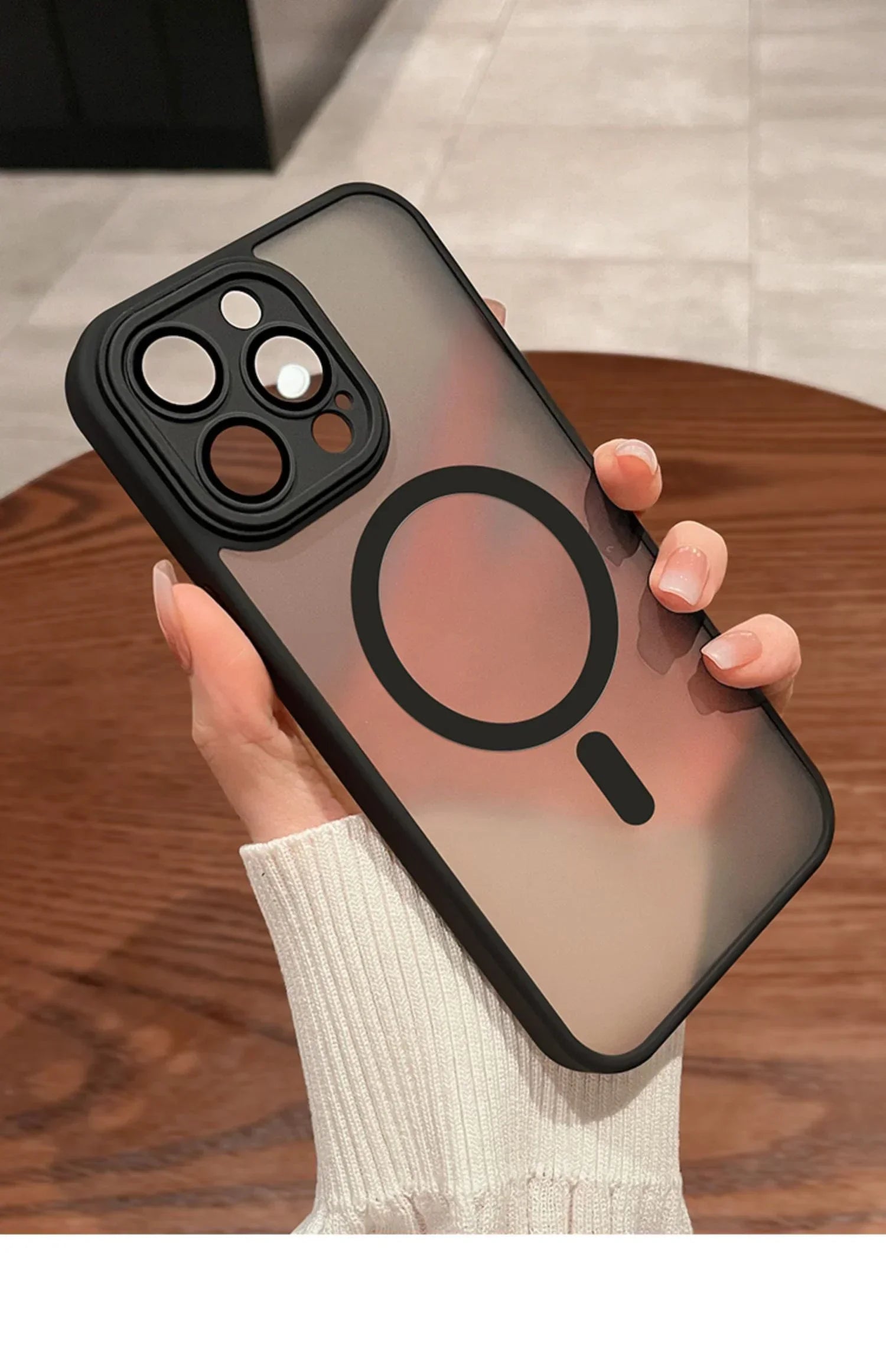 Funda protectora magnética mate