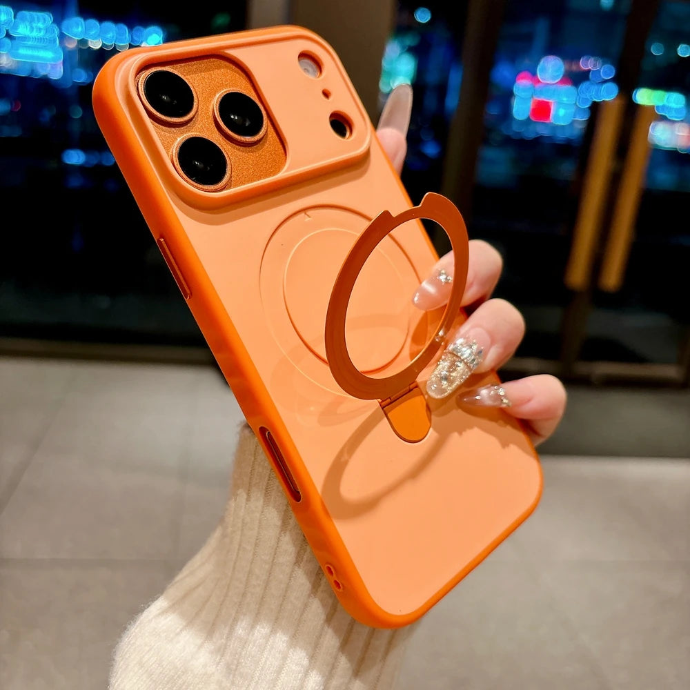Funda de Tacto de lujo para teléfono MagSafe