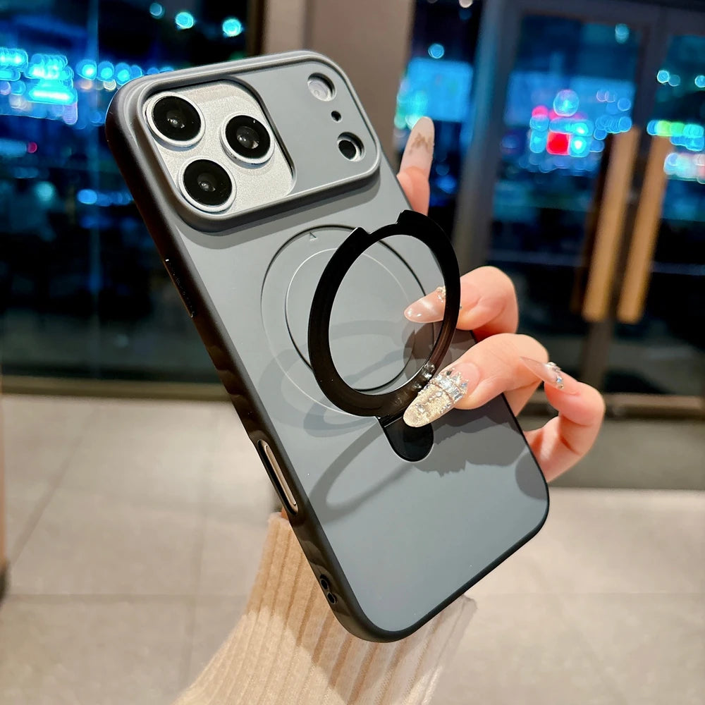 Funda de Tacto de lujo para teléfono MagSafe