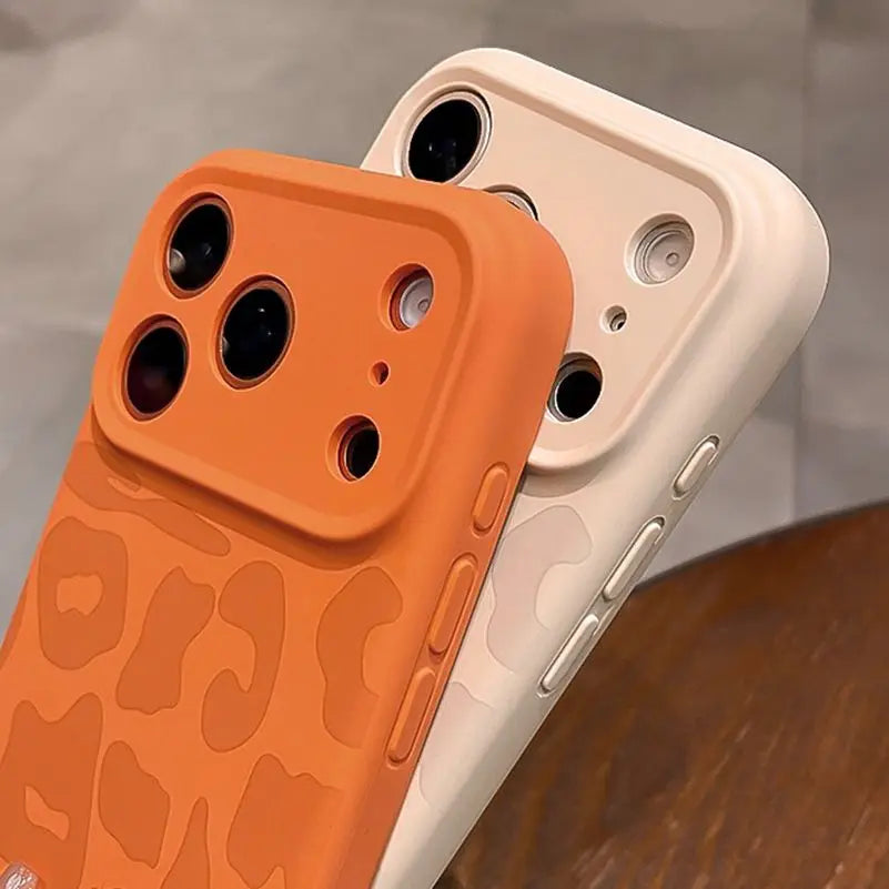 Funda estampado de leopardo