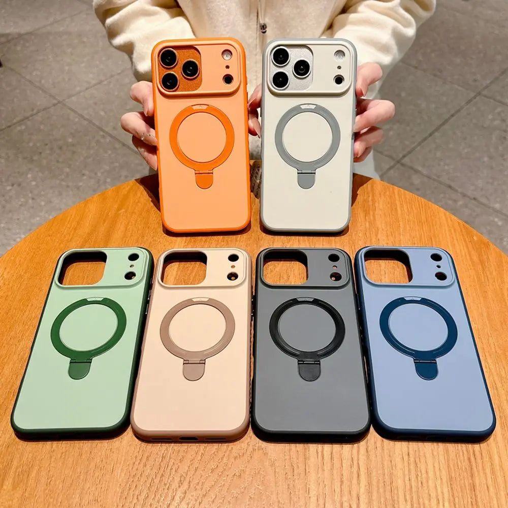 Funda de Tacto de lujo para teléfono MagSafe