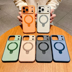 Funda de Tacto de lujo para teléfono MagSafe