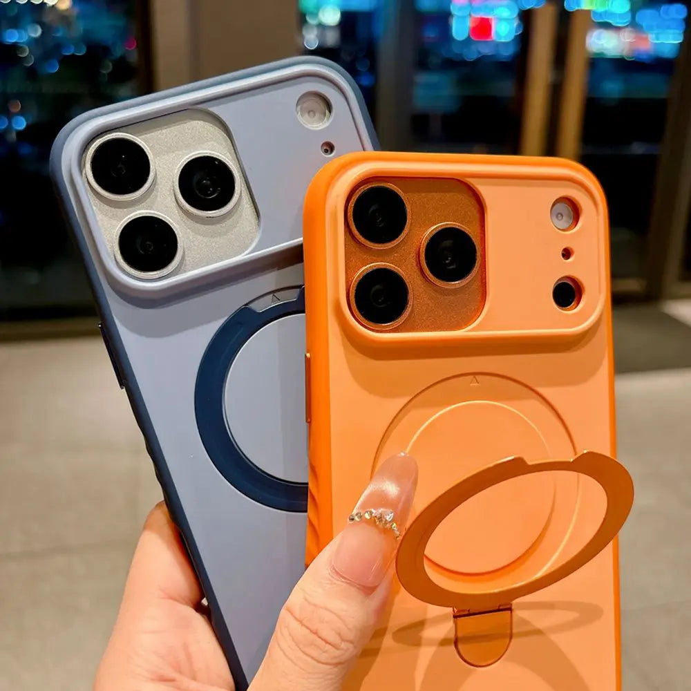 Funda de Tacto de lujo para teléfono MagSafe
