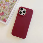 Fundas Mate de Silicona Color Caramelo