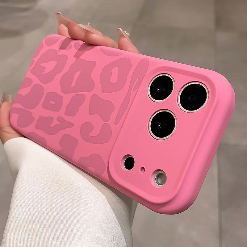 Funda estampado de leopardo