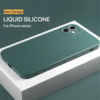 Funda de Silicona líquida de lujo a prueba de golpes