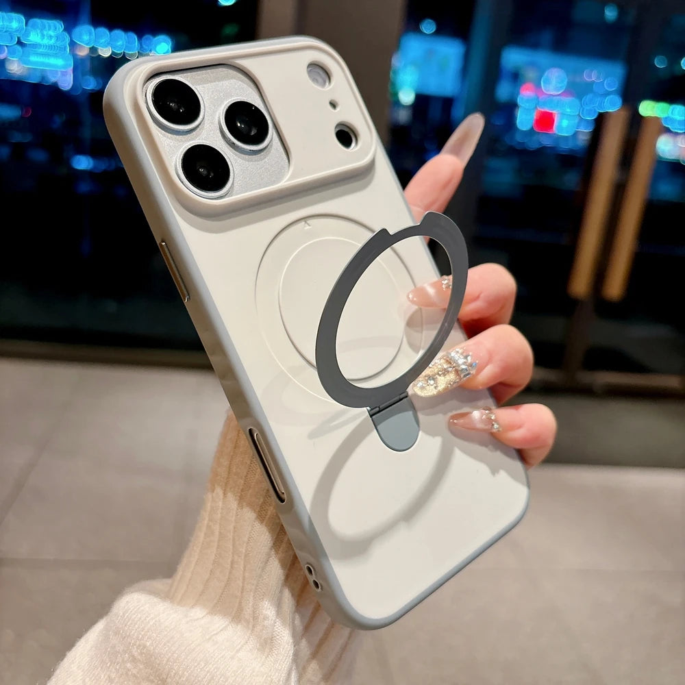Funda de Tacto de lujo para teléfono MagSafe