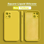 Funda de Silicona líquida de lujo a prueba de golpes