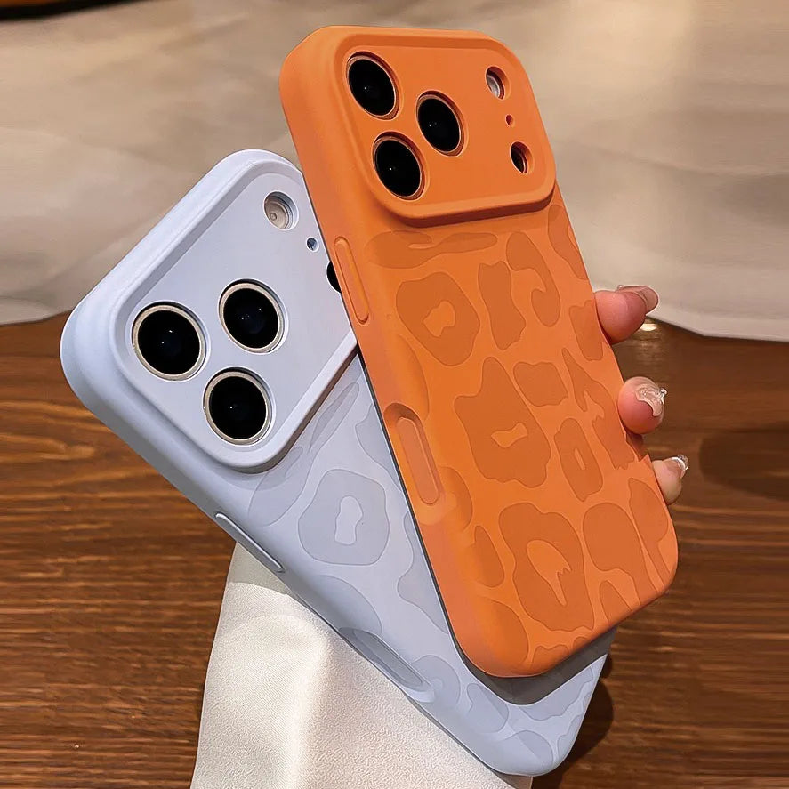 Funda estampado de leopardo