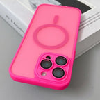 Funda Magnética Mate Translúcida Antigolpes