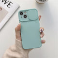 Funda con protector de cámara deslizante
