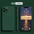 Funda de Silicona líquida de lujo a prueba de golpes