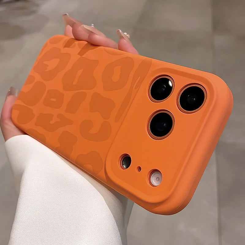Funda estampado de leopardo