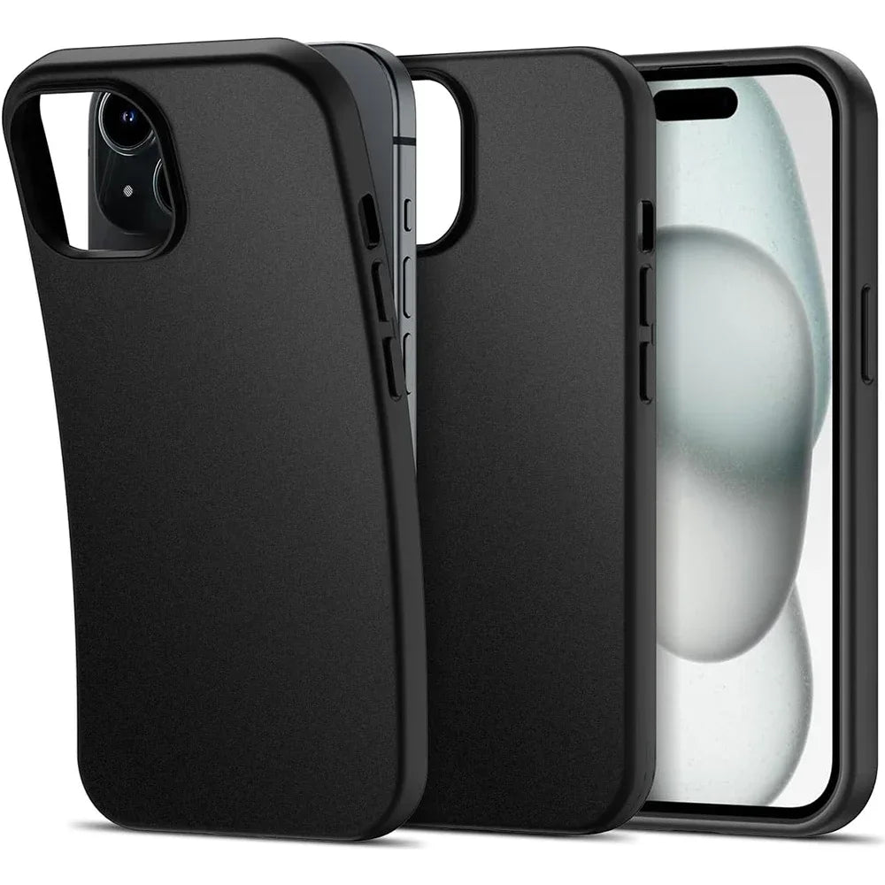 Funda de Silicona suave mate de lujo
