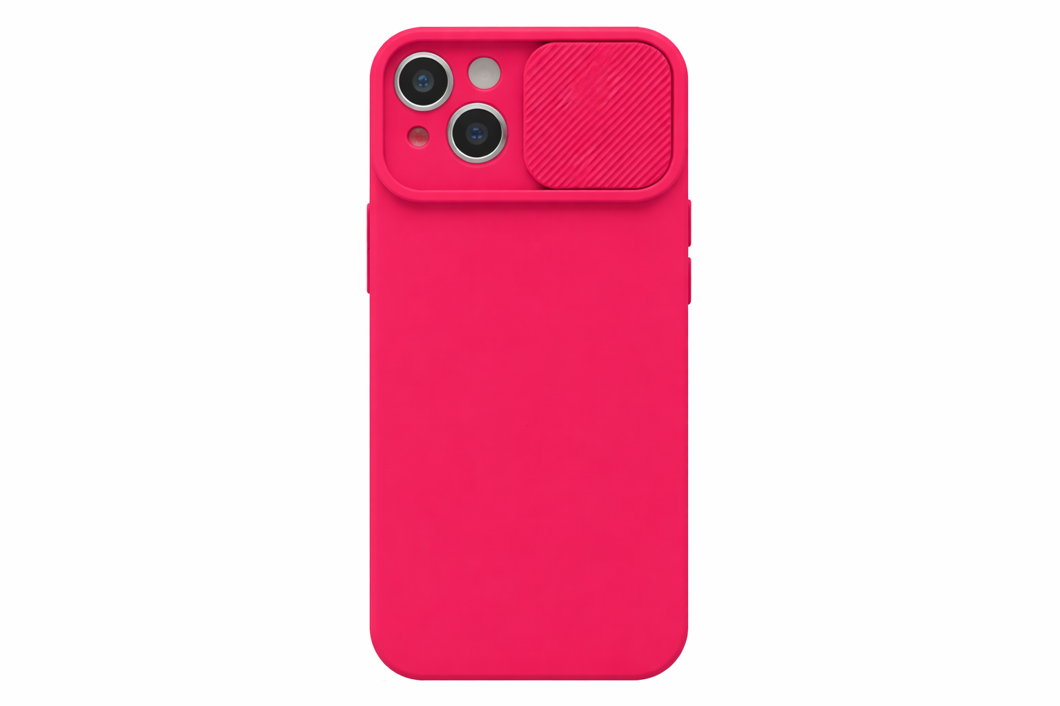 Funda con protector de cámara deslizante
