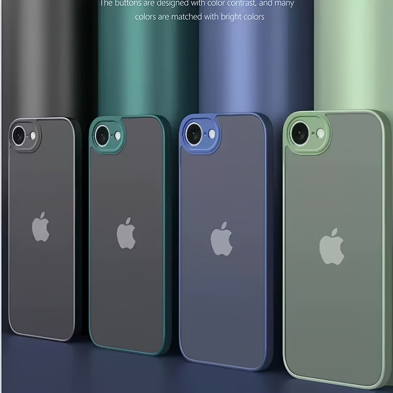 Funda Silicona Protectora Frosted iPhone